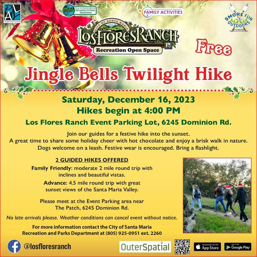Jingle Bell Twilight Hike - Events - OuterSpatial